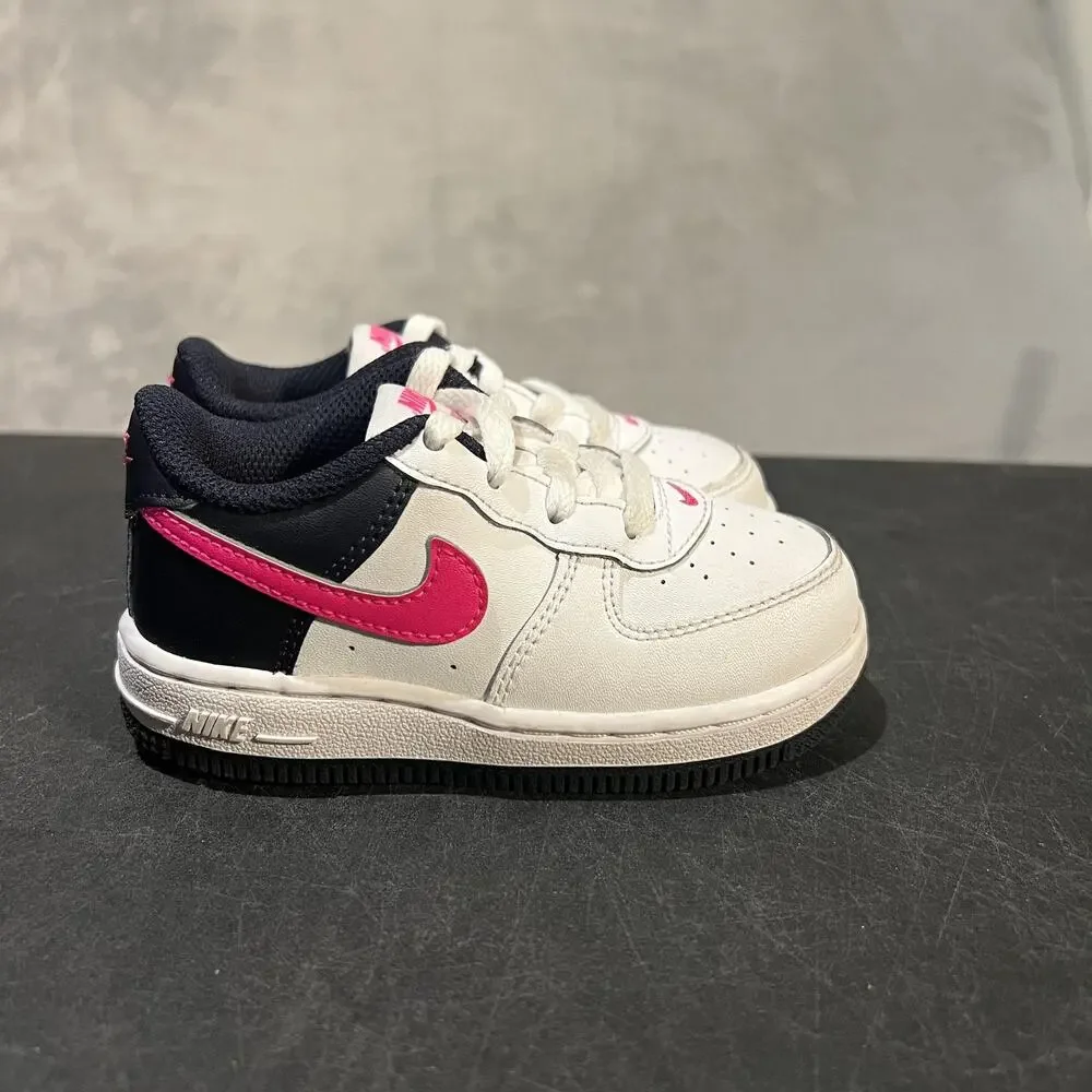 Nike Air Force 1 Shoes Youth Size 7C Low Top CZ1691-109 Kids Sneakers